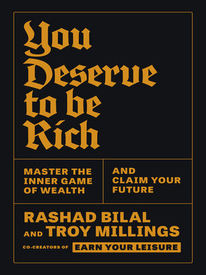 cover image of You Deserve to Be Rich